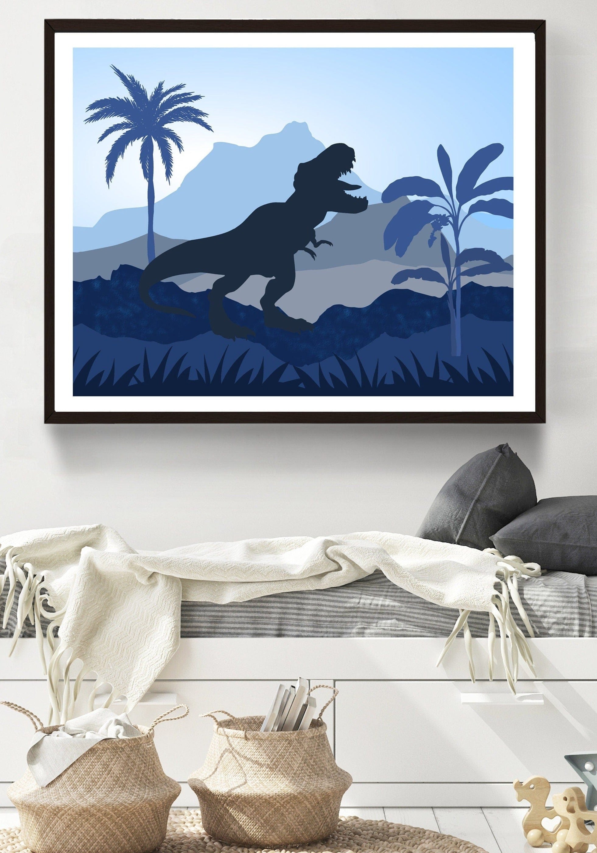 nursery art print baby nursery bedroom decor Dinosaur poster - Boys room decor - Dinosaur wall art - Dinosaur printable - Dinosaur art print - Boy nursery - Dinosaur wall decor - H2461