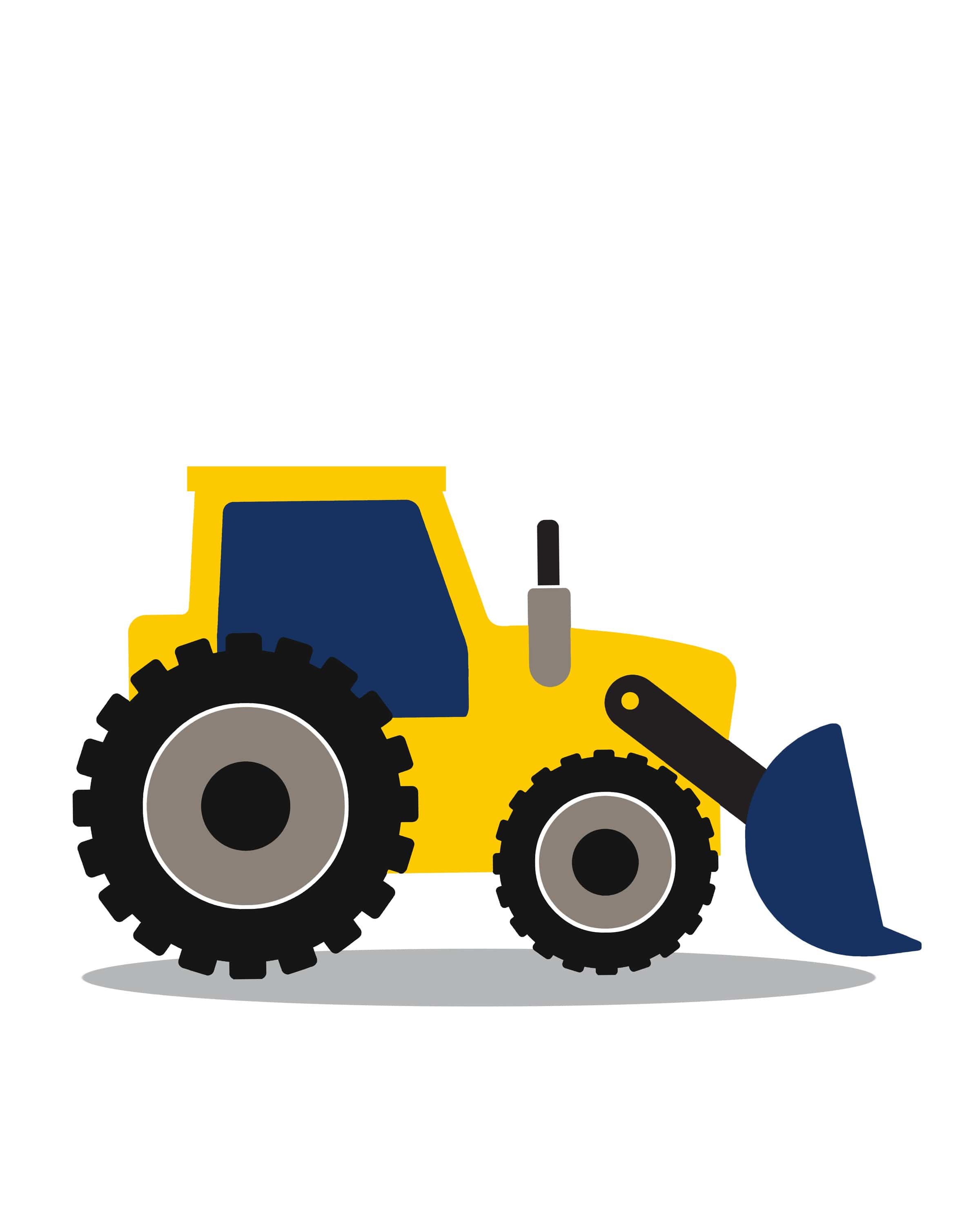 Construction nursery prints - Boys room decor - Truck wall art - Baby boy nursery prints - Construction truck wall decor - Boy wall art nursery art print baby nursery bedroom decor