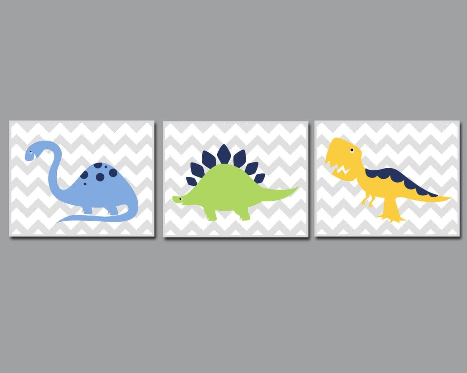 Dinosaur Nursery Art Print. Baby Dinosaur Nursery Art nursery art print baby nursery bedroom decor
