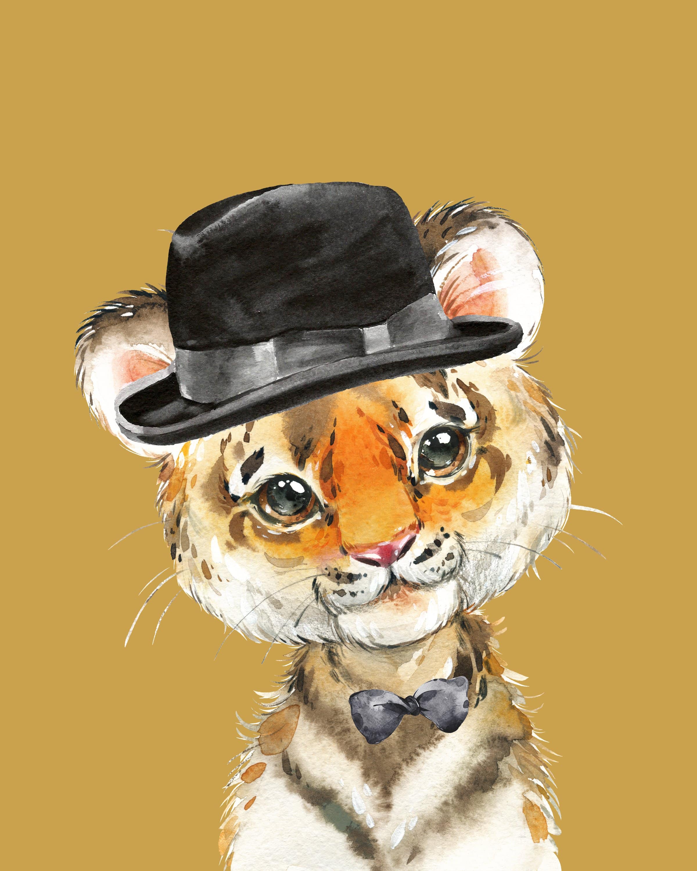 Hipster animal print - Animals with cloths print - Fun animal art - Boys room decor - Cool animal prints -  Boys animal printables - H2447 nursery art print baby nursery bedroom decor