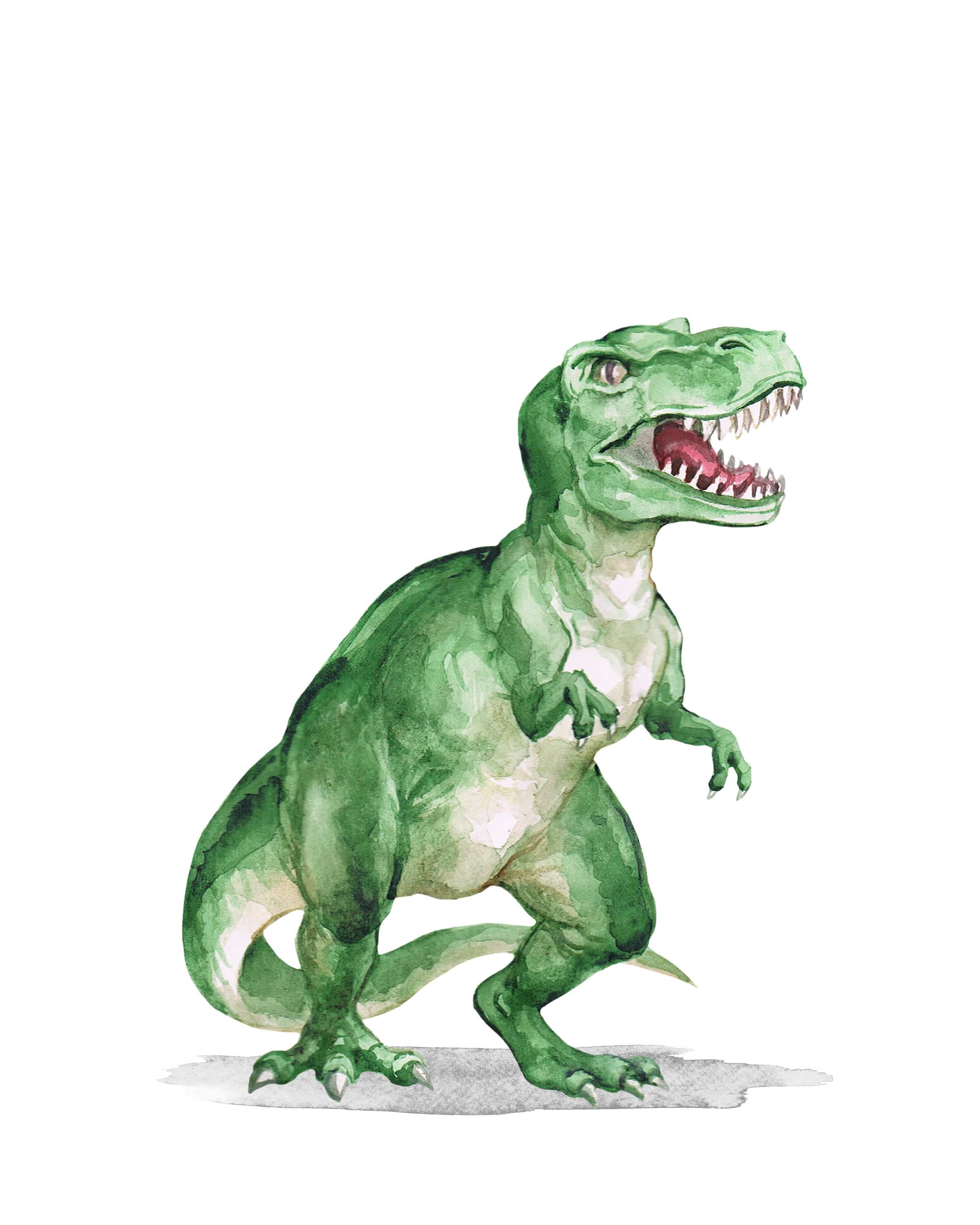 Printable dinosaur art - Dinosaur art print - Watercolor Dinosaur print - Boys room decor - Dinosaur Poster - Little boys wall art -Set of 4 nursery art print baby nursery bedroom decor