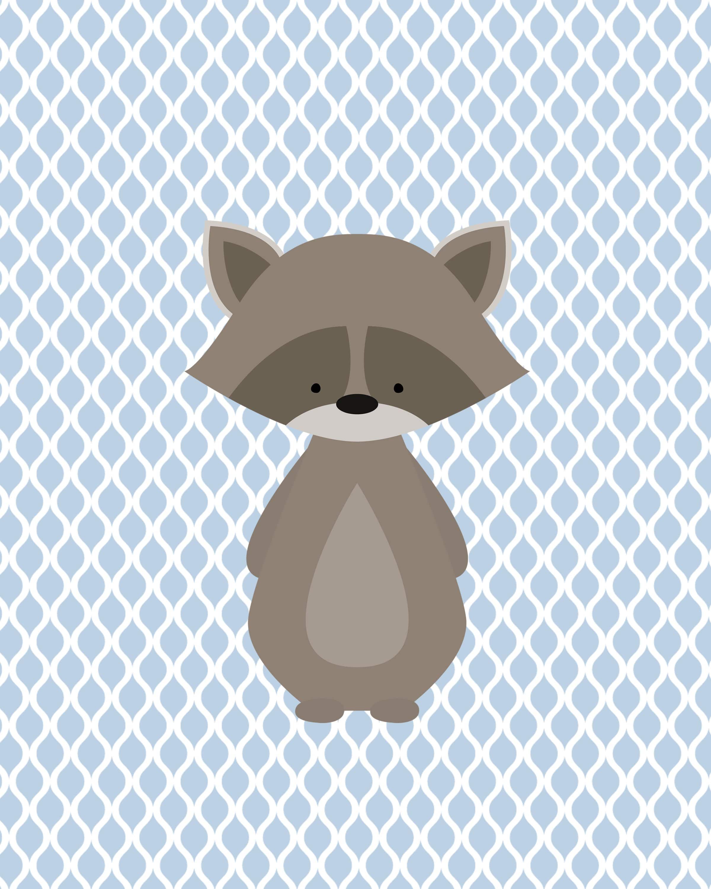 Set of 3 woodland animals - Baby boy nursery wall art - Boys room decor - Woodland animal set - Blue nursery prints - Printable nursery art nursery art print baby nursery bedroom decor