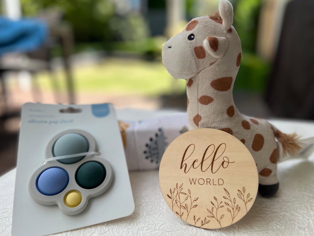 nursery art print baby nursery bedroom decor Baby Shower Gift Box, Gender Neutral Christmas Gift, New Baby Gift, Gender Reveal Gift, Pregnancy Gift, Family And Baby Gift Set, Box 25