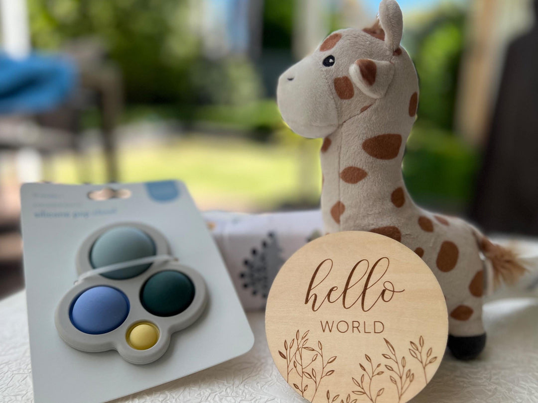 nursery art print baby nursery bedroom decor Baby Shower Gift Box, Gender Neutral Christmas Gift, New Baby Gift, Gender Reveal Gift, Pregnancy Gift, Family And Baby Gift Set, Box 25