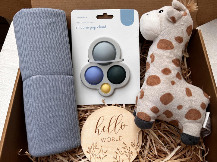 nursery art print baby nursery bedroom decor Baby Shower Gift Box, Gender Neutral Christmas Gift, New Baby Gift, Gender Reveal Gift, Pregnancy Gift, Family And Baby Gift Set, Box 26