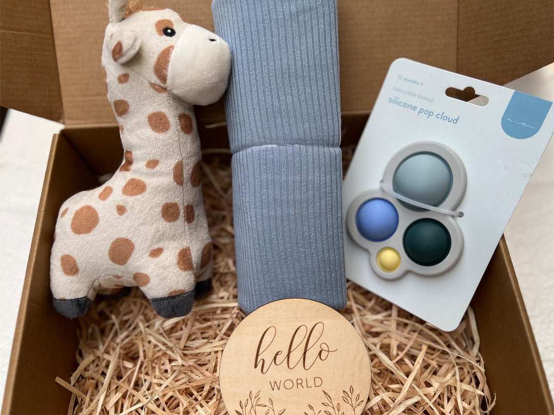 nursery art print baby nursery bedroom decor Baby Shower Gift Box, Gender Neutral Christmas Gift, New Baby Gift, Gender Reveal Gift, Pregnancy Gift, Family And Baby Gift Set, Box 26