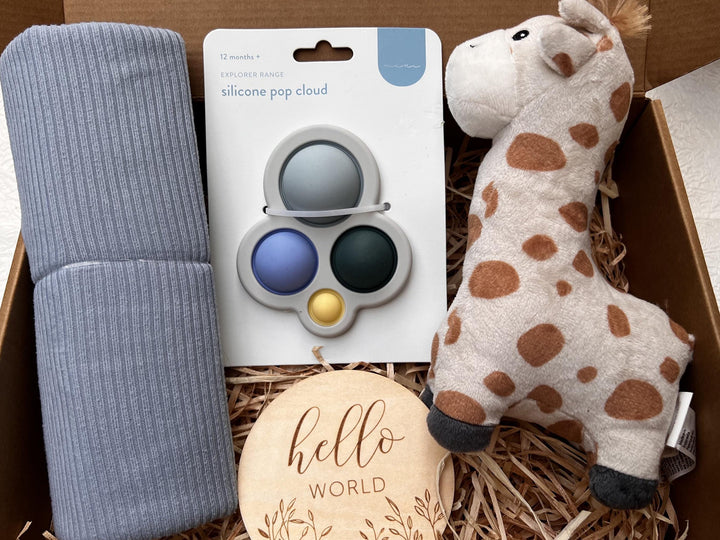 nursery art print baby nursery bedroom decor Baby Shower Gift Box, Gender Neutral Christmas Gift, New Baby Gift, Gender Reveal Gift, Pregnancy Gift, Family And Baby Gift Set, Box 26