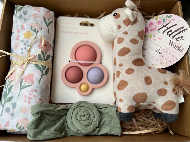 nursery art print baby nursery bedroom decor New Baby Christmas Gift Box, Baby Girls Gift, Baby Shower Gift, New Baby Gift, Pregnancy Gift, Family And Baby Gift Set, Box 29