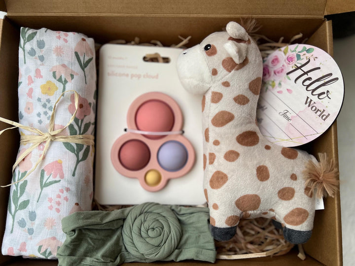 nursery art print baby nursery bedroom decor New Baby Christmas Gift Box, Baby Girls Gift, Baby Shower Gift, New Baby Gift, Pregnancy Gift, Family And Baby Gift Set, Box 29
