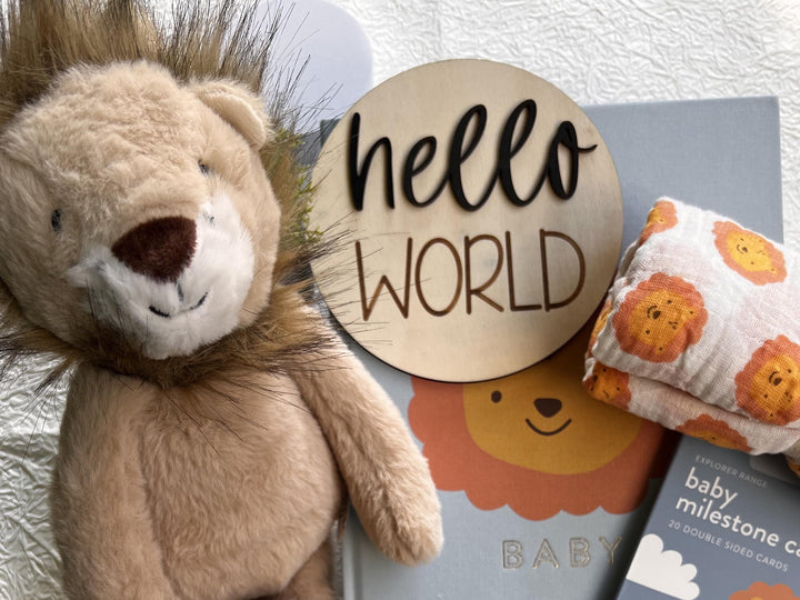 nursery art print baby nursery bedroom decor New Parents Gift Box, Gift for Boys, New Baby Gift, Gender Reveal Gift, Pregnancy Gift, Baby Gift Set With Blanket, Gift for Mom, Box-2