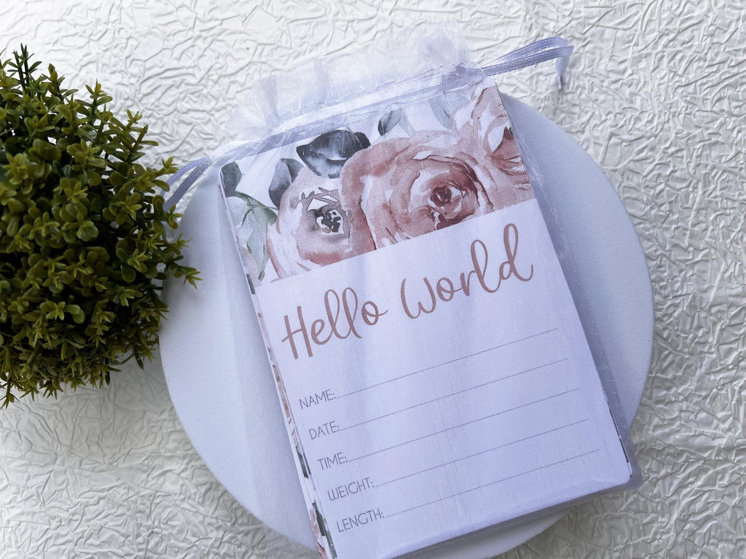 nursery art print baby nursery bedroom decor Newborn Baby Gift Box Set – Hello World Plaque, Teddy Bear, Swaddle & Mum Treats – Baby Shower Gift - New Mum Hamper - Box-3