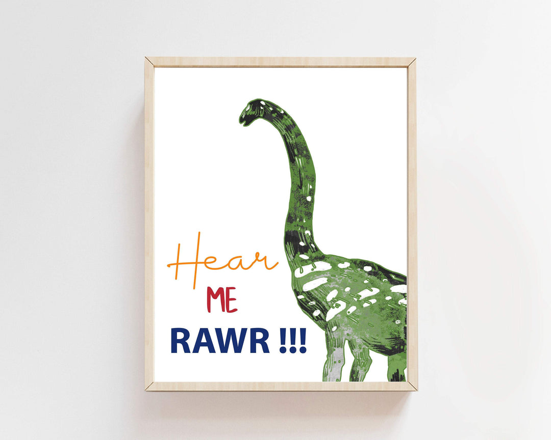 8x10 Dinosaur wall decor - Dinosaur decor - Dinosaur art - Dinosaur poster - Dinosaur wall art - Dinosaur download - Dinosaur nursery art - H1884 nursery art print baby nursery bedroom decor