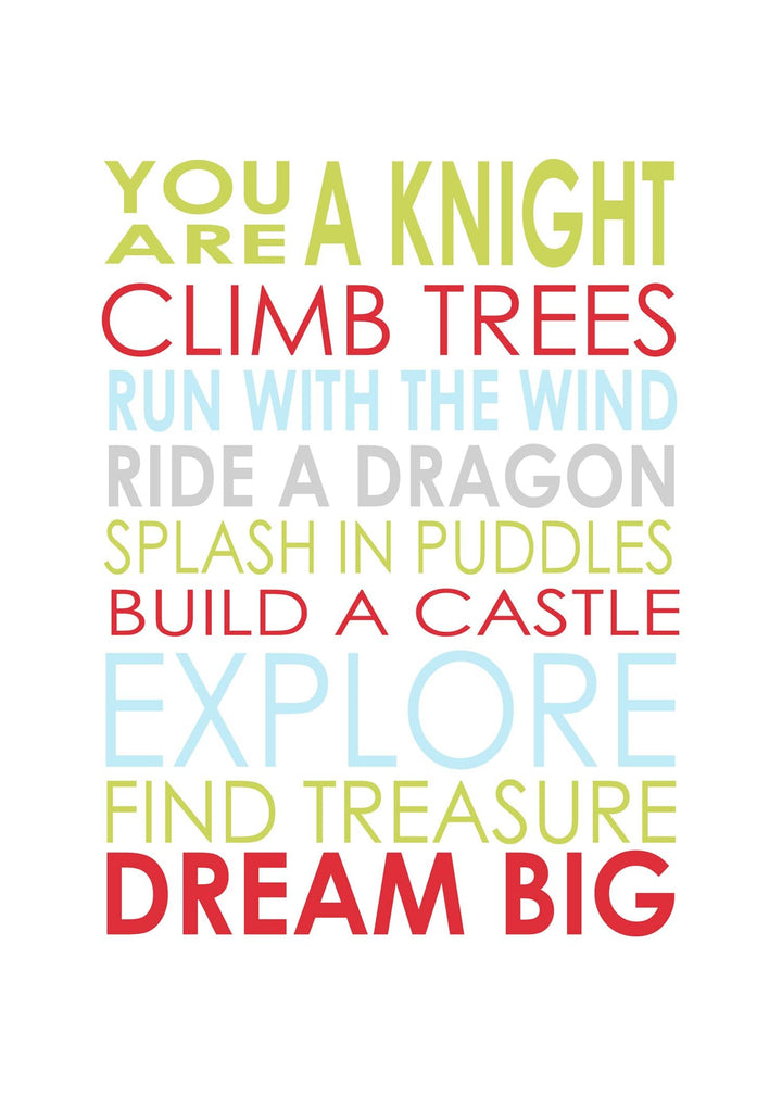 Baby Boy Nursery Art Prints. Knight and Dragon Nursery Art Prints. Baby Nursery Quote Art.  H232 nursery art print baby nursery bedroom decor