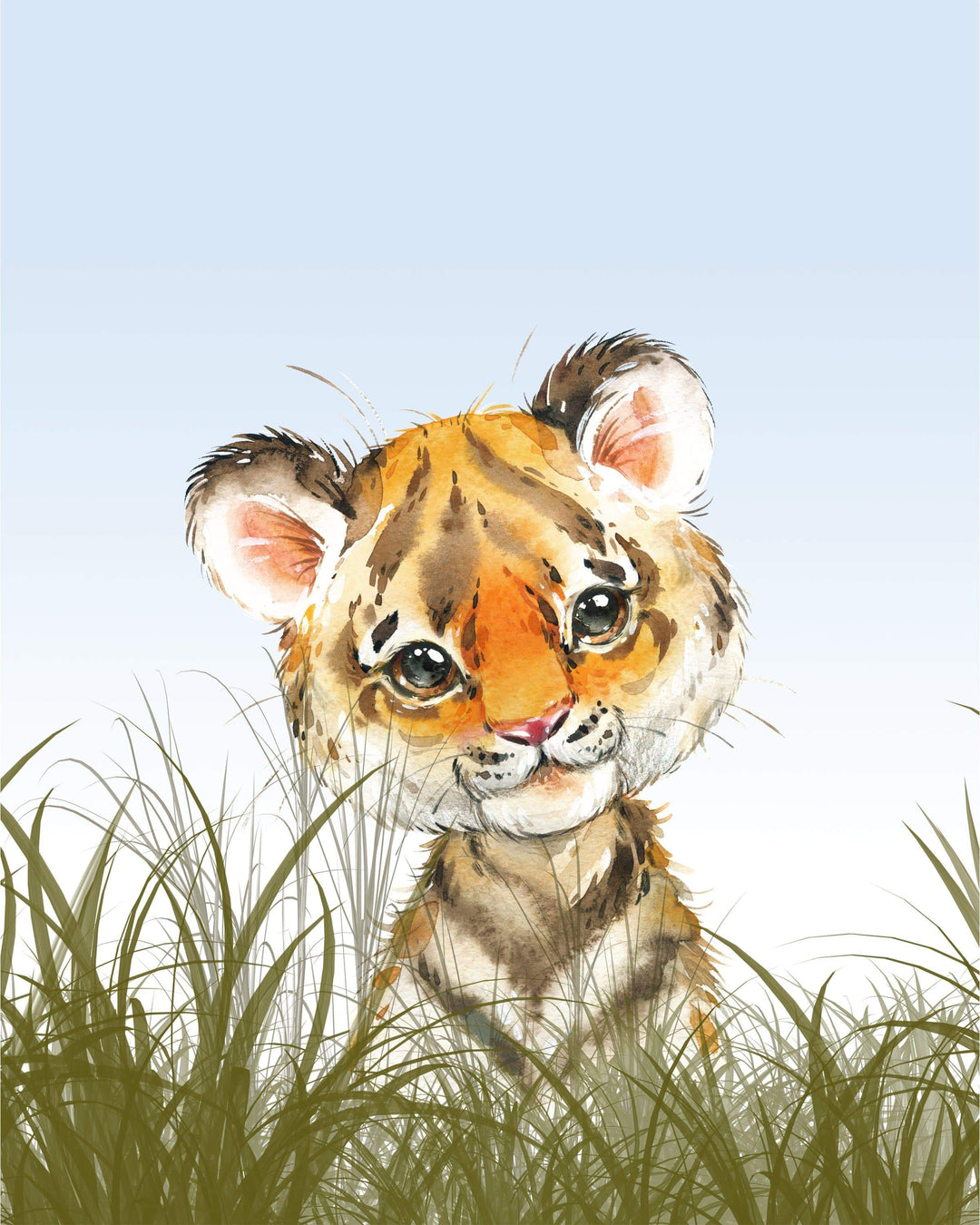 Baby safari animal prints - Safari Animal prints - Nursery animal wall art - Safari nursery decor - Nursery safari animal prints - Printable nursery art print baby nursery bedroom decor