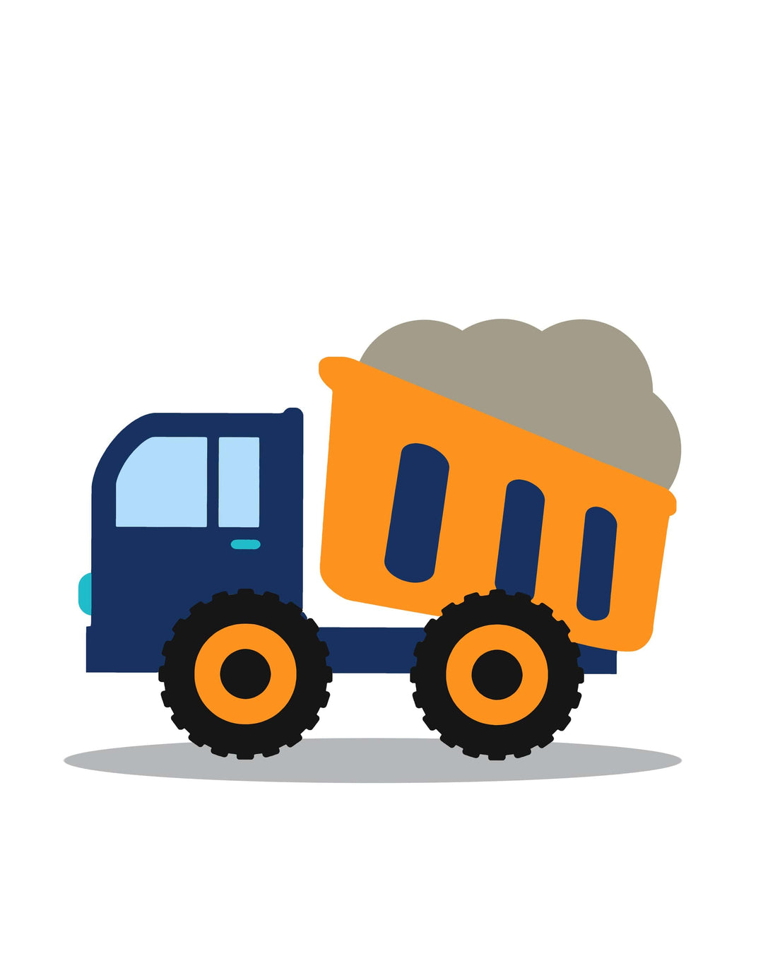 Construction vehicle prints - Truck prints - Vehicle prints - Boys bedroom decor - Construction nursery decor - Truck wall art - Boys room nursery art print baby nursery bedroom decor