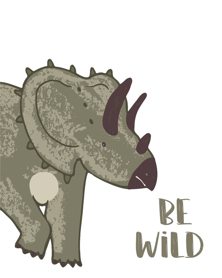 Dinosaur boys room - Dinosaur prints - Dinosaur printable wall art - Dinosaur wall art - Boys room decor - Boy room prints - Blue and Green nursery art print baby nursery bedroom decor