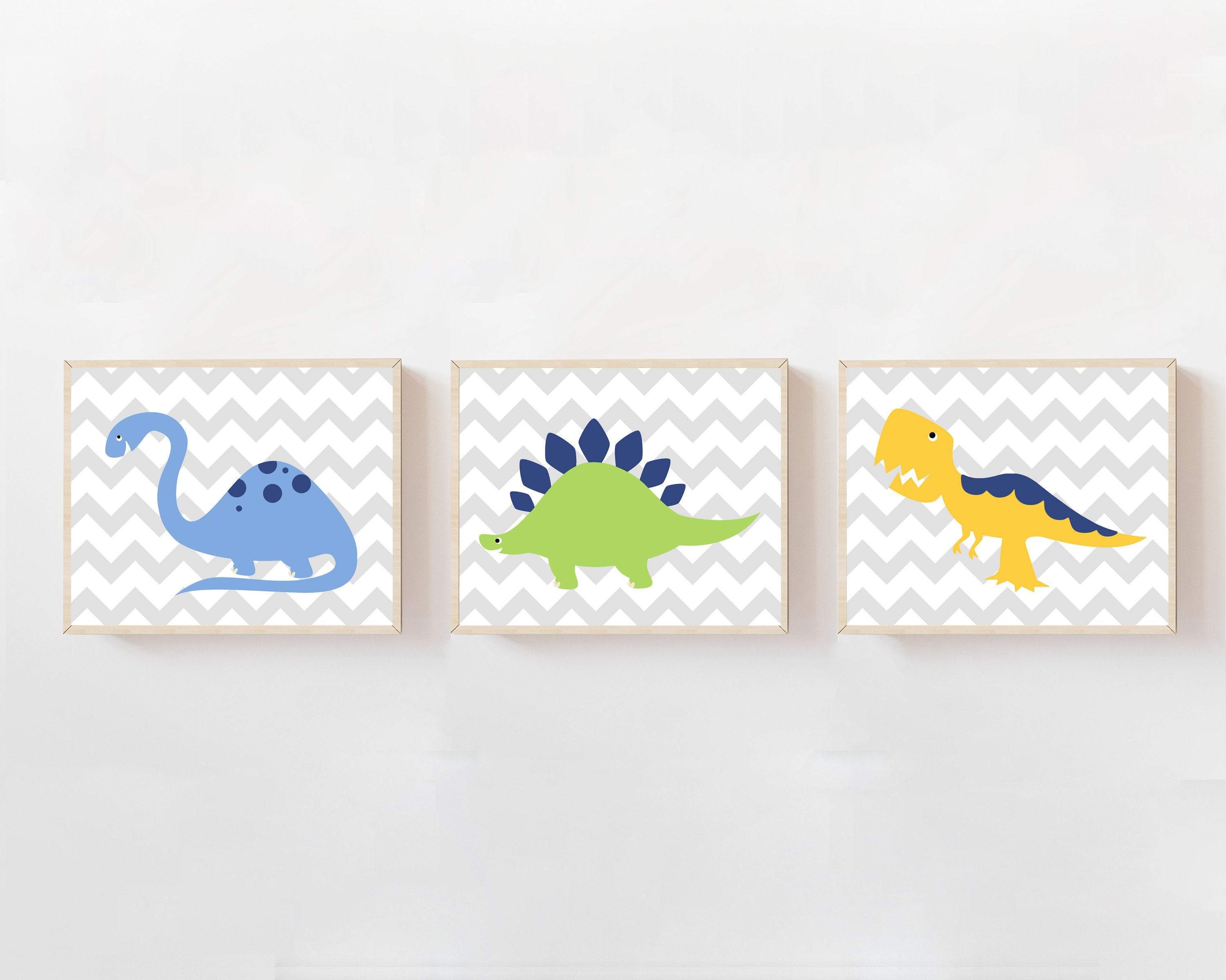 Dinosaur Nursery Art Print. Baby Dinosaur Nursery Art nursery art print baby nursery bedroom decor