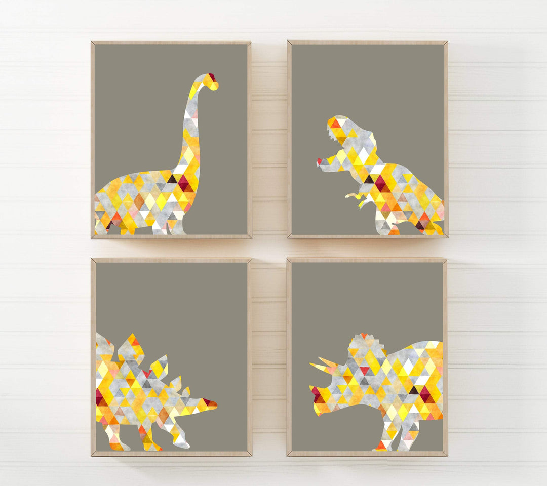 Dinosaur Pictures as Nursery wall art.  Printable Dinosaur art work. Dinosaur wall art nursery art print baby nursery bedroom decor