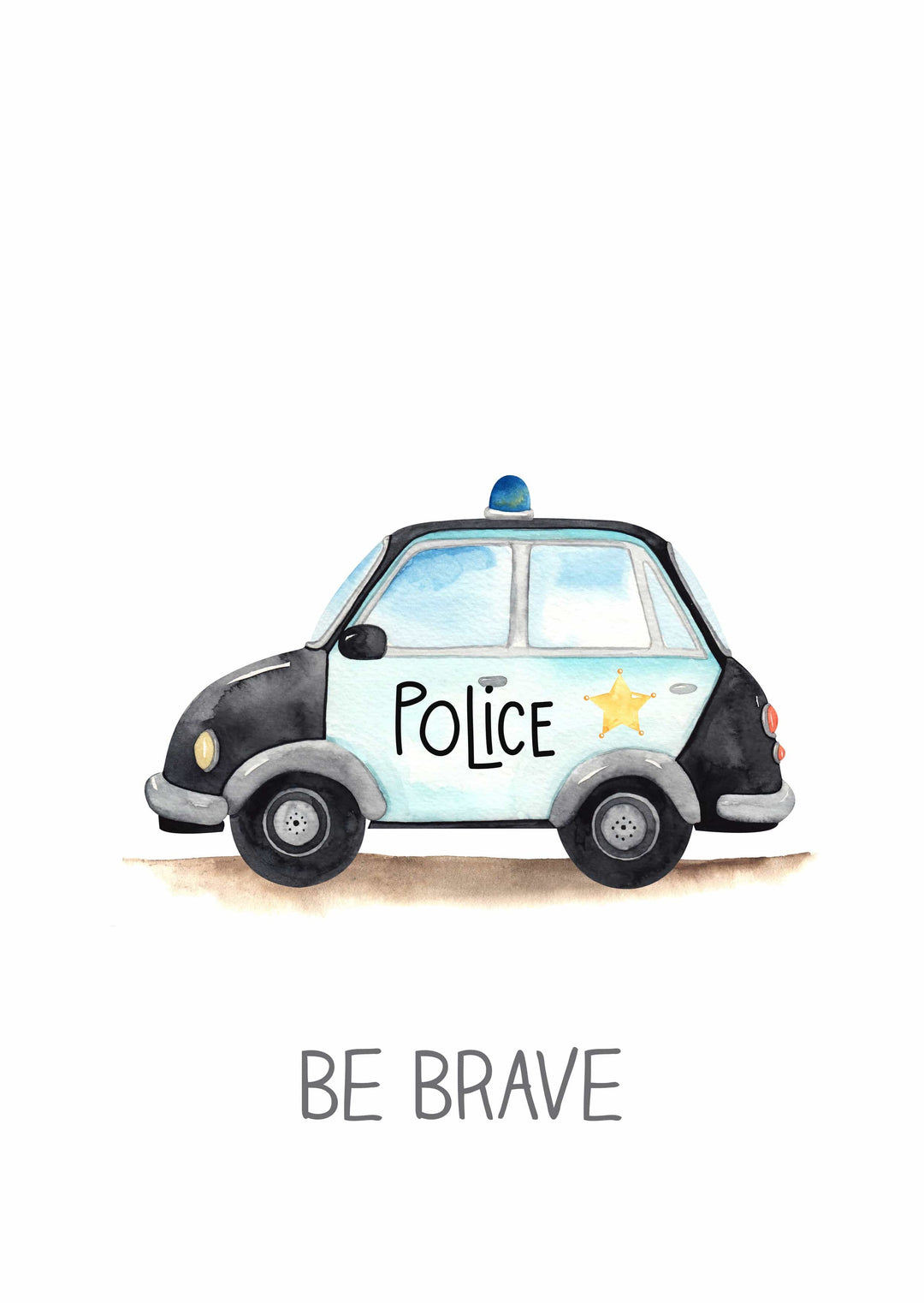 Emergency vehicle print - Boys wall art - Fire truck nursery decor - Ambulance poster - Police car wall art - Transportation wall art -H2419 nursery art print baby nursery bedroom decor