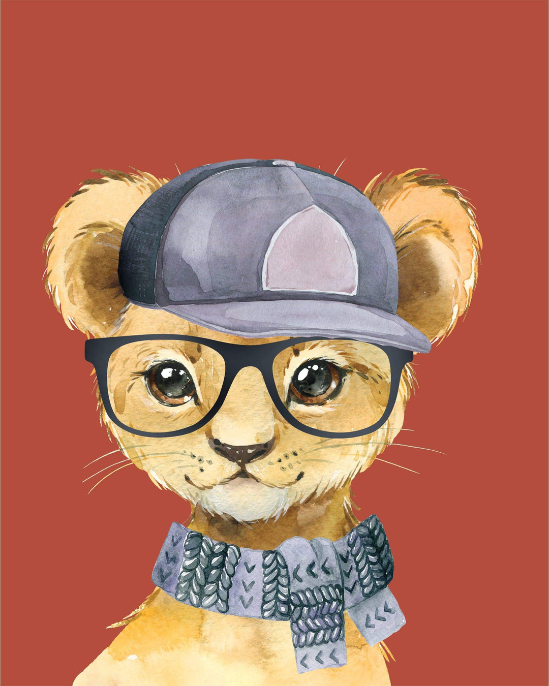 Hipster animal print - Animals with cloths print - Fun animal art - Boys room decor - Cool animal prints -  Boys animal printables - H2447 nursery art print baby nursery bedroom decor