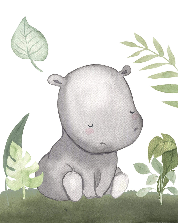 Jungle nursery decor - Baby animal prints - Watercolor jungle animals - Jungle safari animal - Boy nursery prints - Jungle art printable nursery art print baby nursery bedroom decor