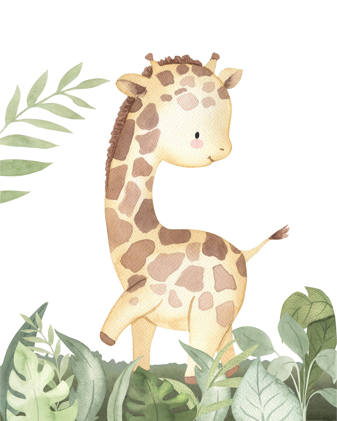 Jungle nursery decor - Baby animal prints - Watercolor jungle animals - Jungle safari animal - Boy nursery prints - Jungle art printable nursery art print baby nursery bedroom decor