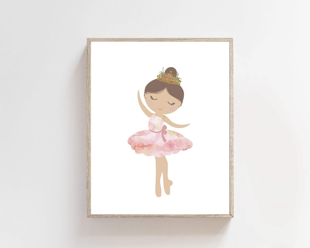 Nursery Ballerina Art Print - Ballerina wall art - Nursery Wall Art - Ballerina Picture - Girls Room Decor - Ballerina Print - Girls Gift nursery art print baby nursery bedroom decor