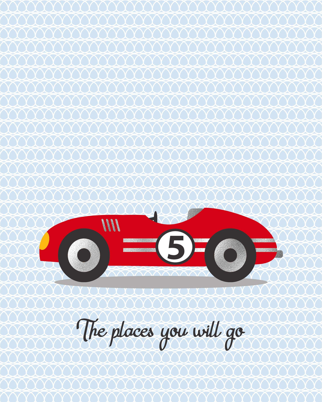 Racing car print - Boys wall art - Vintage race car art - Car art print - Baby boy nursery prints - Car canvas - Car printable - H1902 nursery art print baby nursery bedroom decor