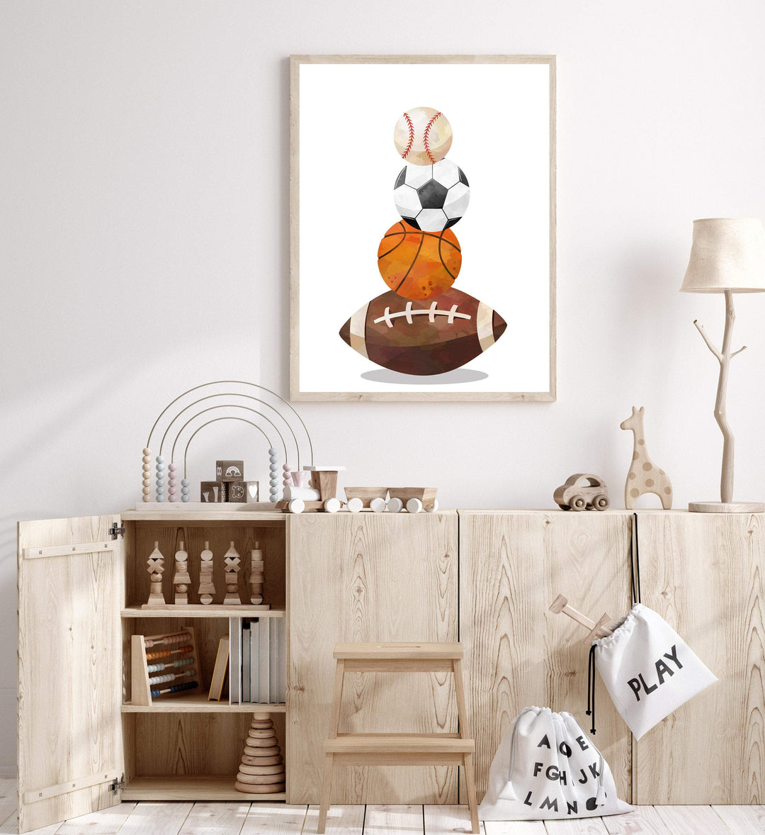 Sports wall art - Sports prints for boys room - Sports print - Sports posters - Boys wall art -Baseball - Soccer - Basketball - Football nursery art print baby nursery bedroom decor