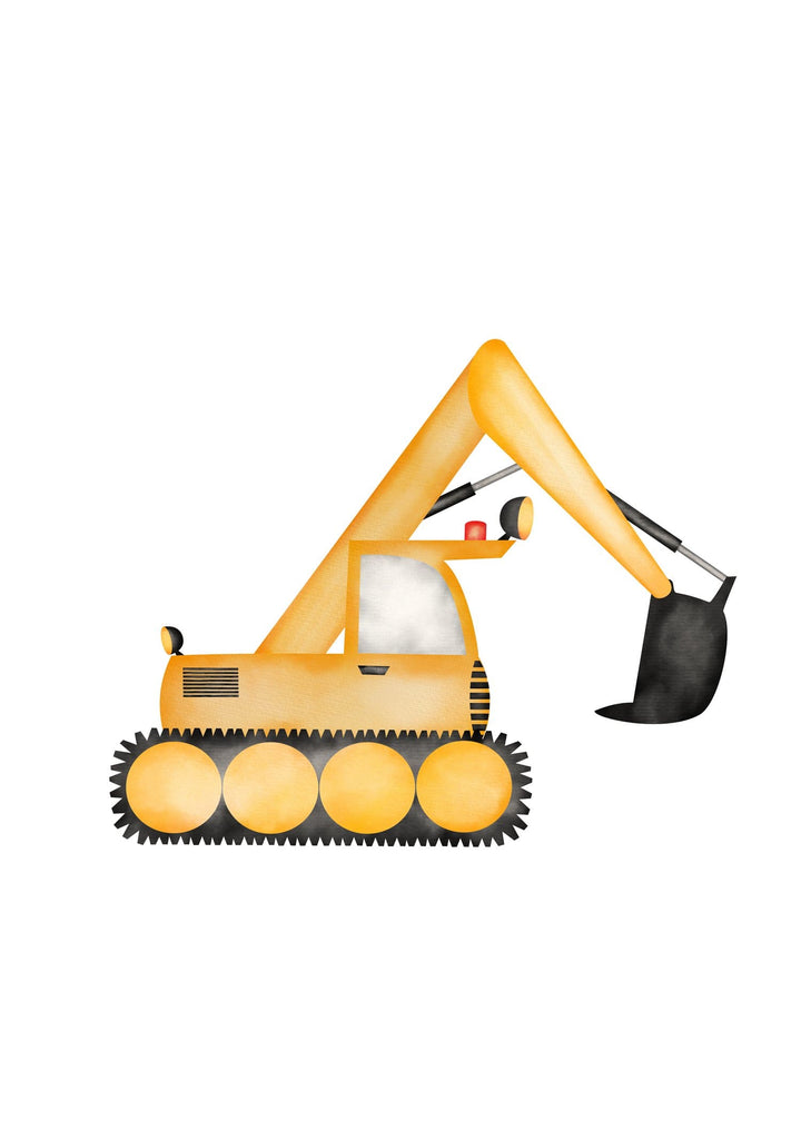 Truck Wall Art print set | Construction Truck Wall Art | Boys Room Decor | Truck Print | Nursery Decor | Dump Truck Wall Art - Printable nursery art print baby nursery bedroom decor