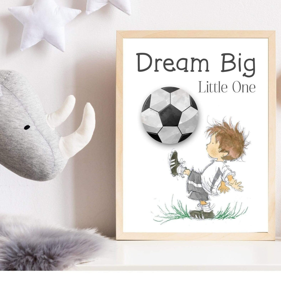 Soccer nursery print - Football baby bedroom decor - Boys wall decor soccer - Football baby poster - Nursery sports print - Baby boy nursery nursery art print baby nursery bedroom decor